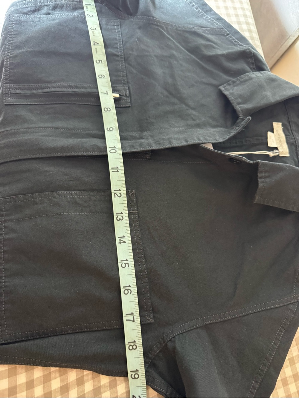 Outerknown Women’s Utility Jumpsuit Navy Organic Cotton Linen Size S NWT - Picture 9 of 13